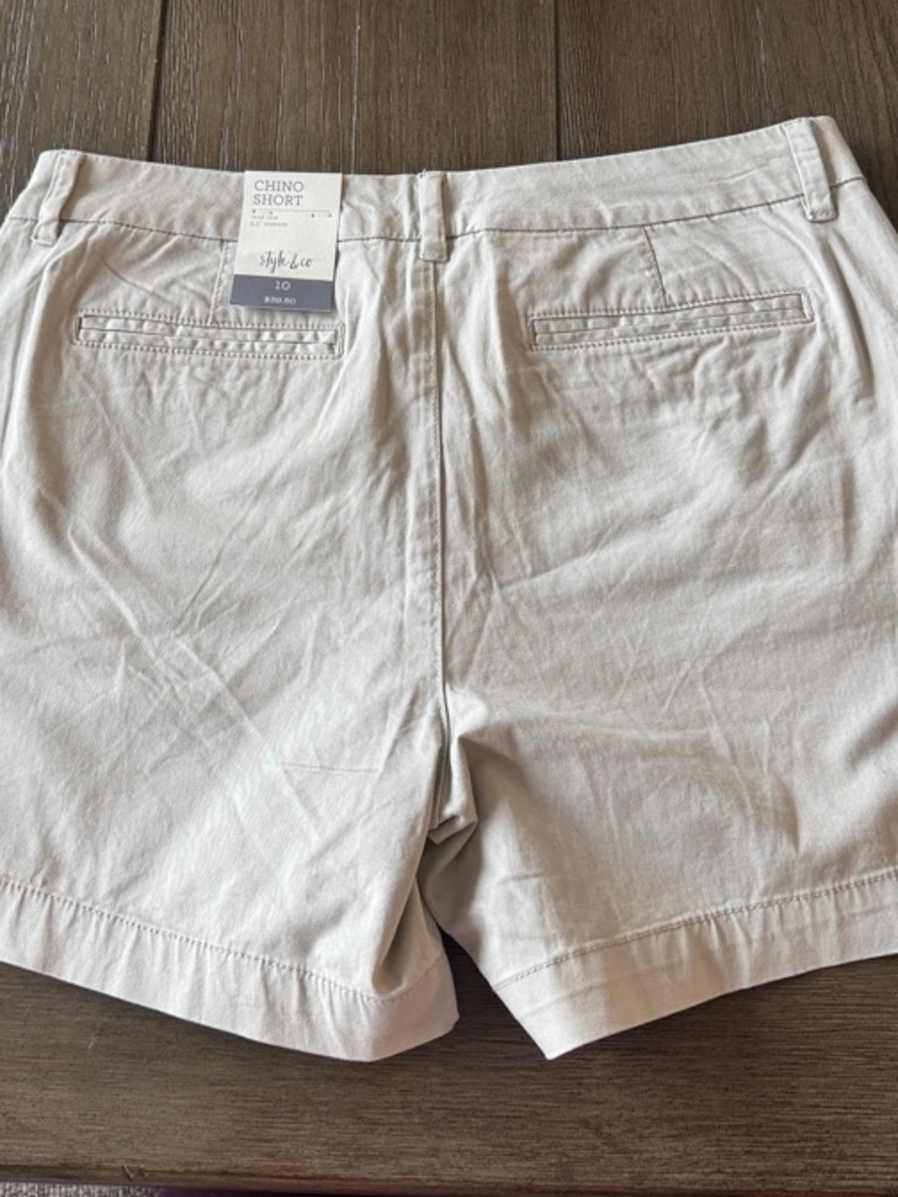 Style & Co. NWT Khaki Shorts - Picture 2 of 5